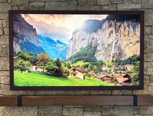 Espresso - Deluxe Picture Frame for Samsung "The Frame" (2021+)