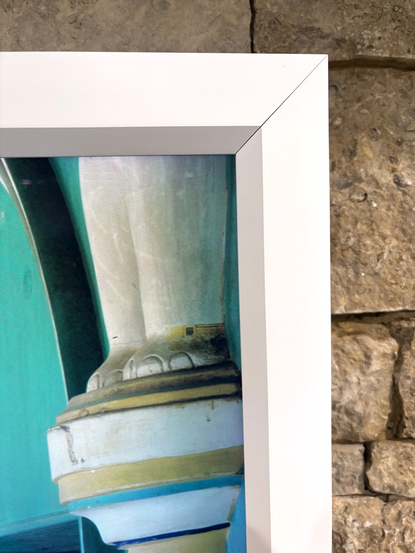 Satin White - Deluxe Picture Frame for Samsung "The Frame" (2021+)