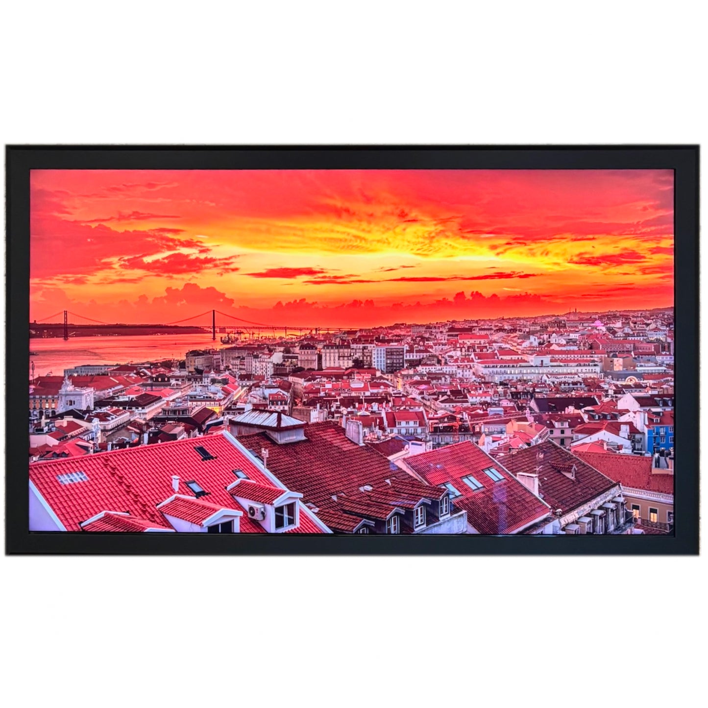 Satin Black - Deluxe Picture Frame for Samsung "The Frame" (2021+)
