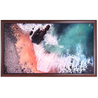 Mahogany - Deluxe Picture Frame for Samsung "The Frame" (2021+)