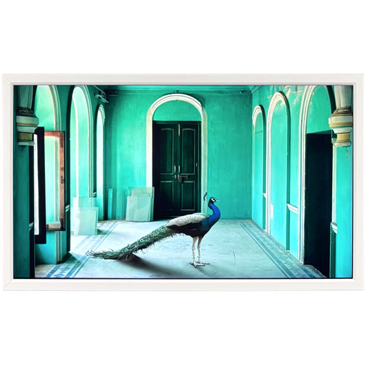 Satin White - Deluxe Picture Frame for Samsung "The Frame" (2021+)