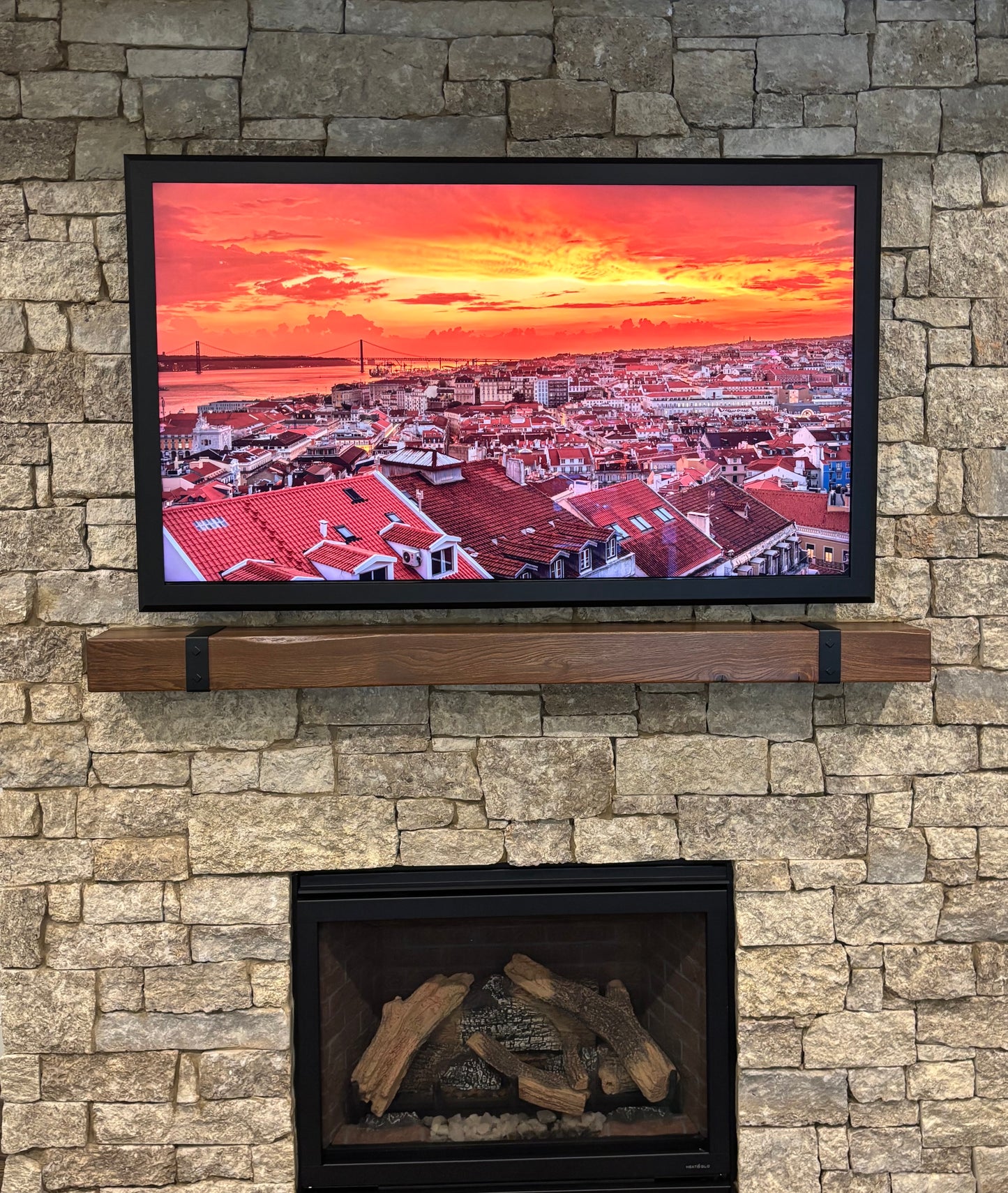 Satin Black - Deluxe Picture Frame for Samsung "The Frame" (2021+)