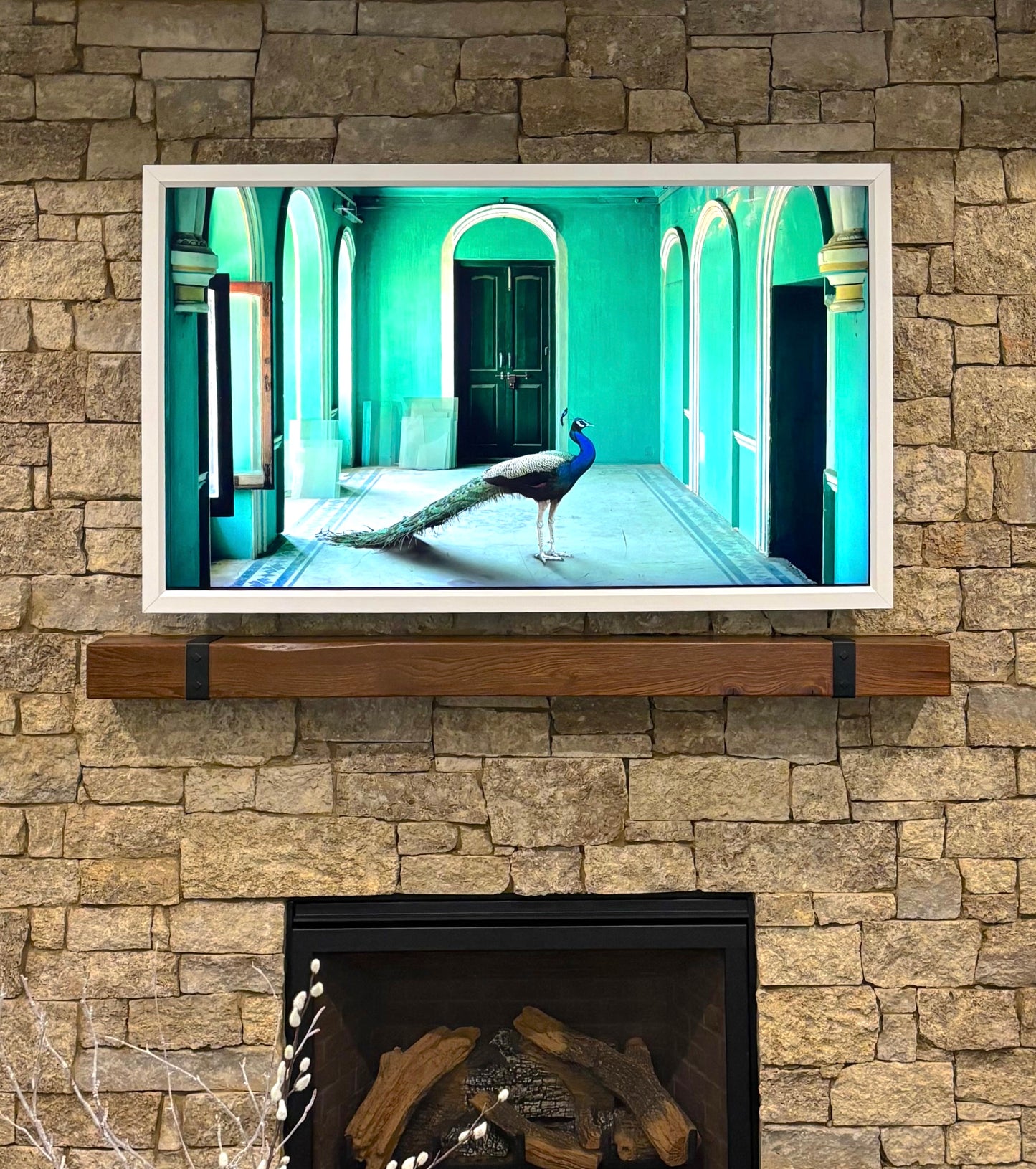 Satin White - Deluxe Picture Frame for Samsung "The Frame" (2021+)