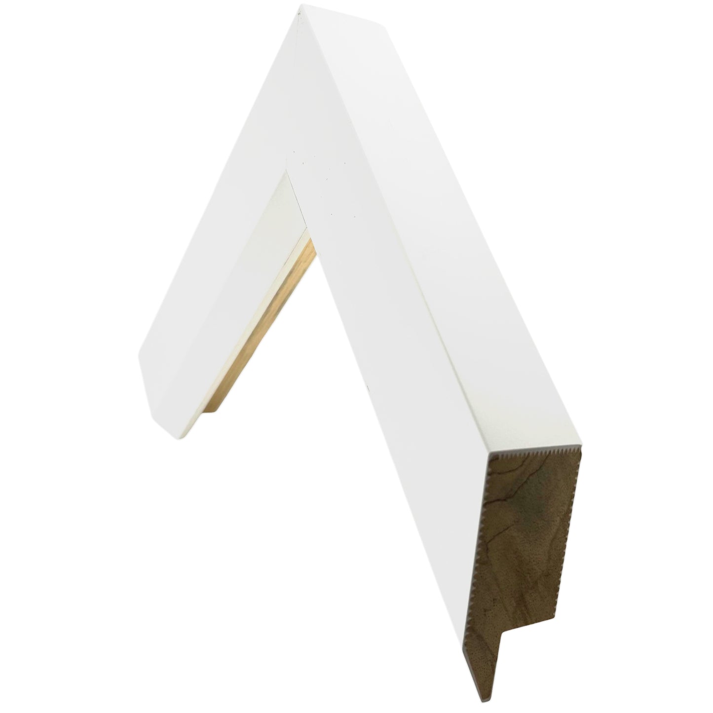 Satin White - Deluxe Picture Frame for Samsung "The Frame" (2021+)