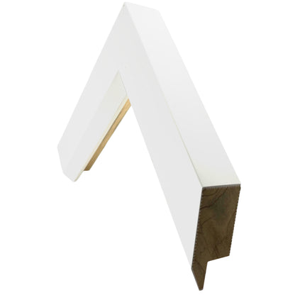 Satin White - Deluxe Picture Frame for Samsung "The Frame" (2021+)