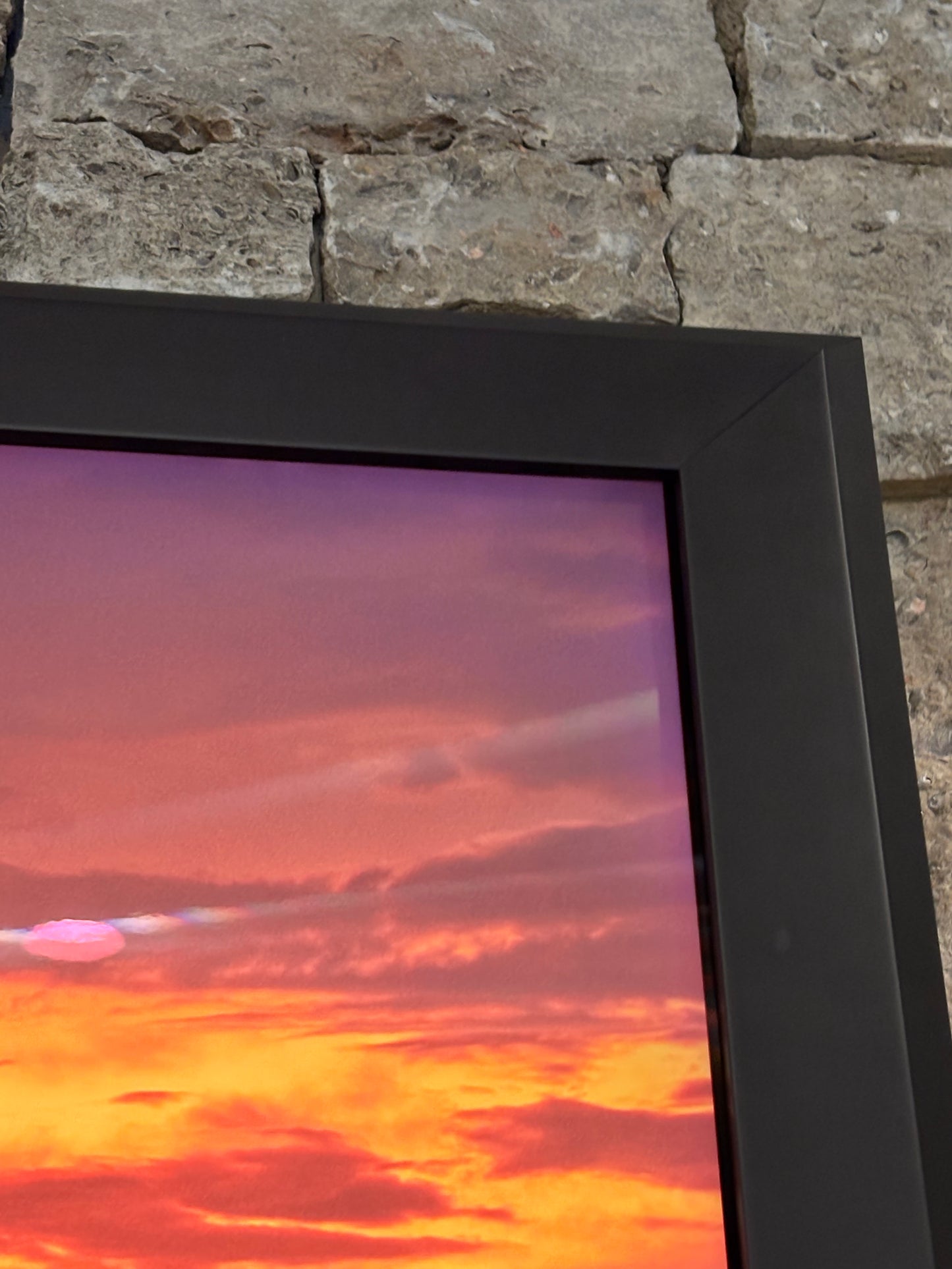 Satin Black - Deluxe Picture Frame for Samsung "The Frame" (2021+)