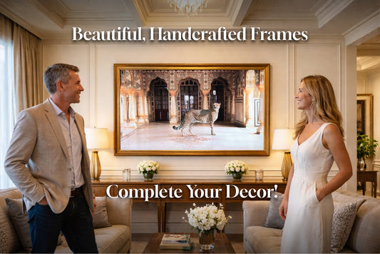 Gold - Deluxe Frame for Samsung "The Frame" (2021+)