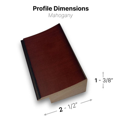 Mahogany - Deluxe Picture Frame for Samsung "The Frame" (2021+)